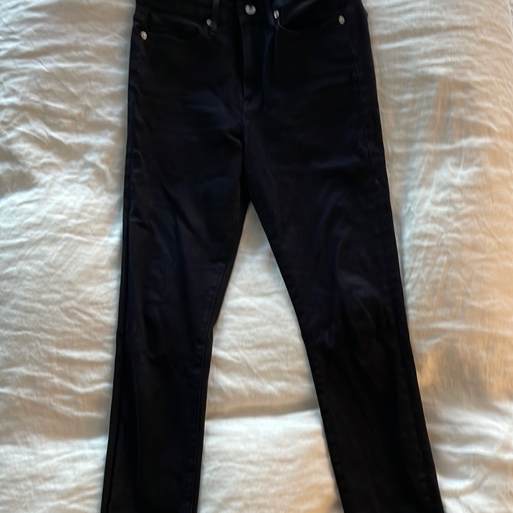 Good American Good Legs Black skinny jeans